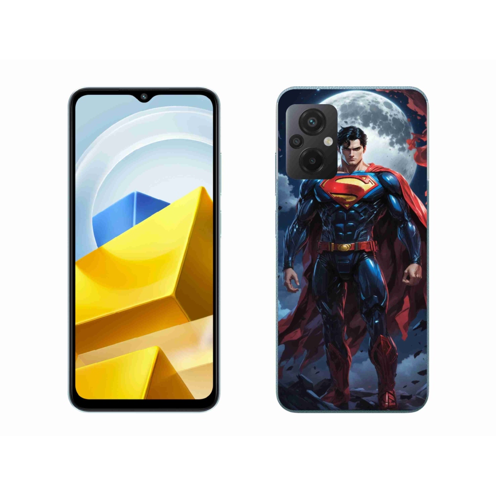 Gélový kryt mmCase na Xiaomi Poco M5 4G - superman