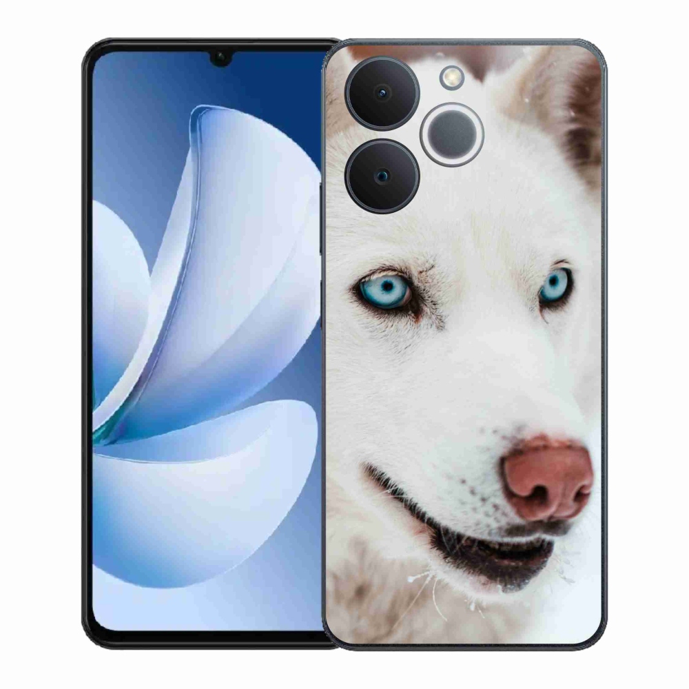 Gélový kryt mmCase na Realme Note 70T - psí pohľad