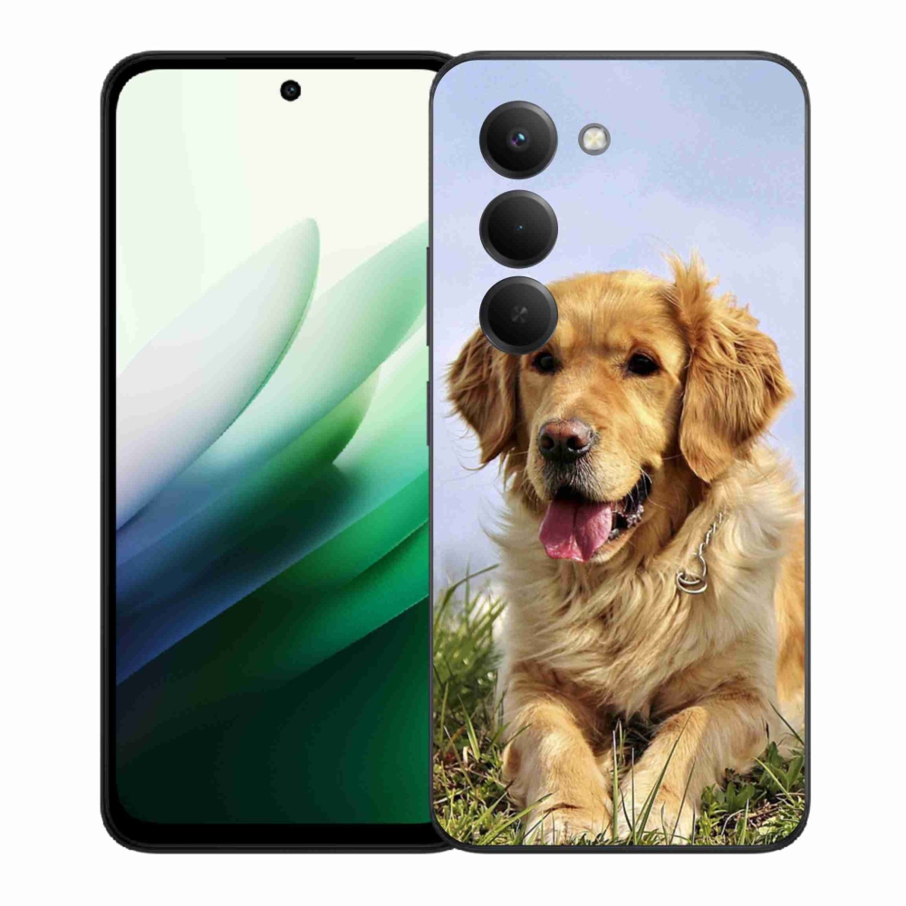 Gélový kryt mmCase na Xiaomi Redmi 15 5G (169mm) - zlatý retriever