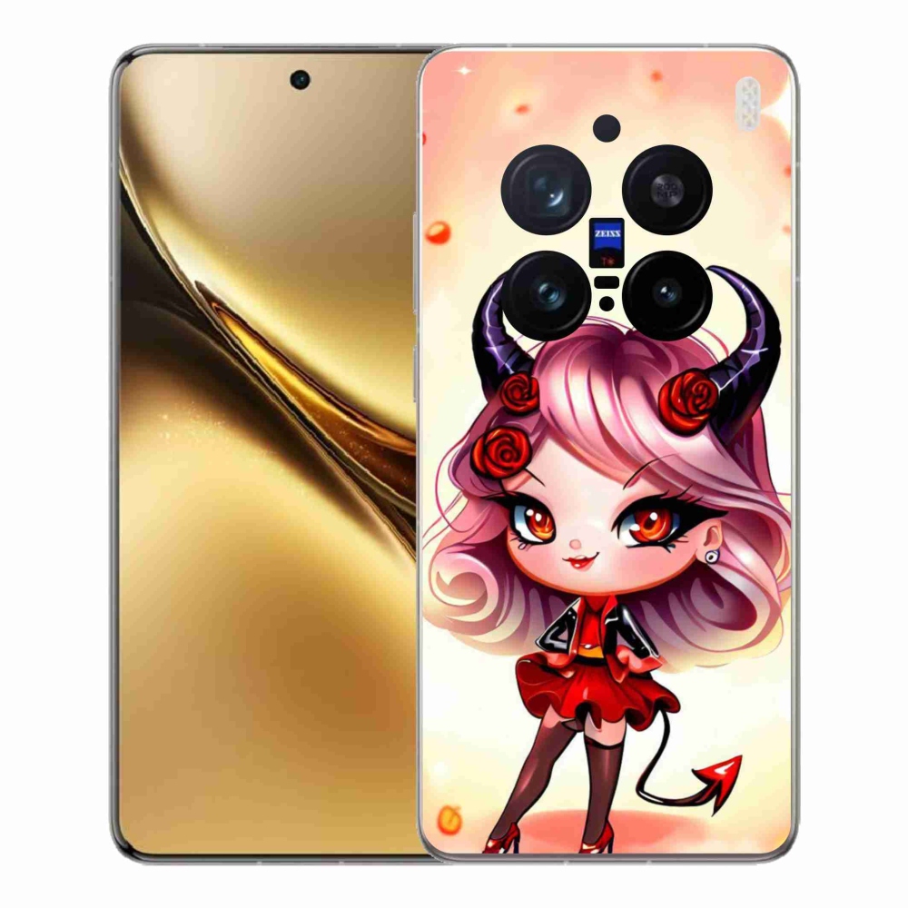 Gélový kryt mmCase na Vivo X200 Pro 5G - kreslená čertica