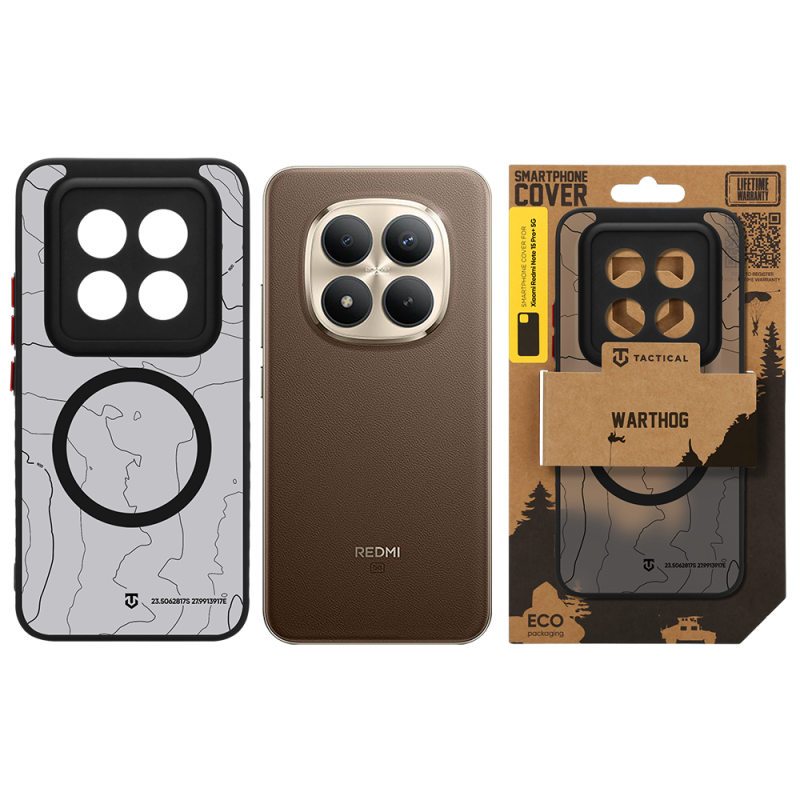 Tactical MagForce Warthog – puzdro pre Xiaomi Redmi Note 15 Pro+ 5G Asphalt