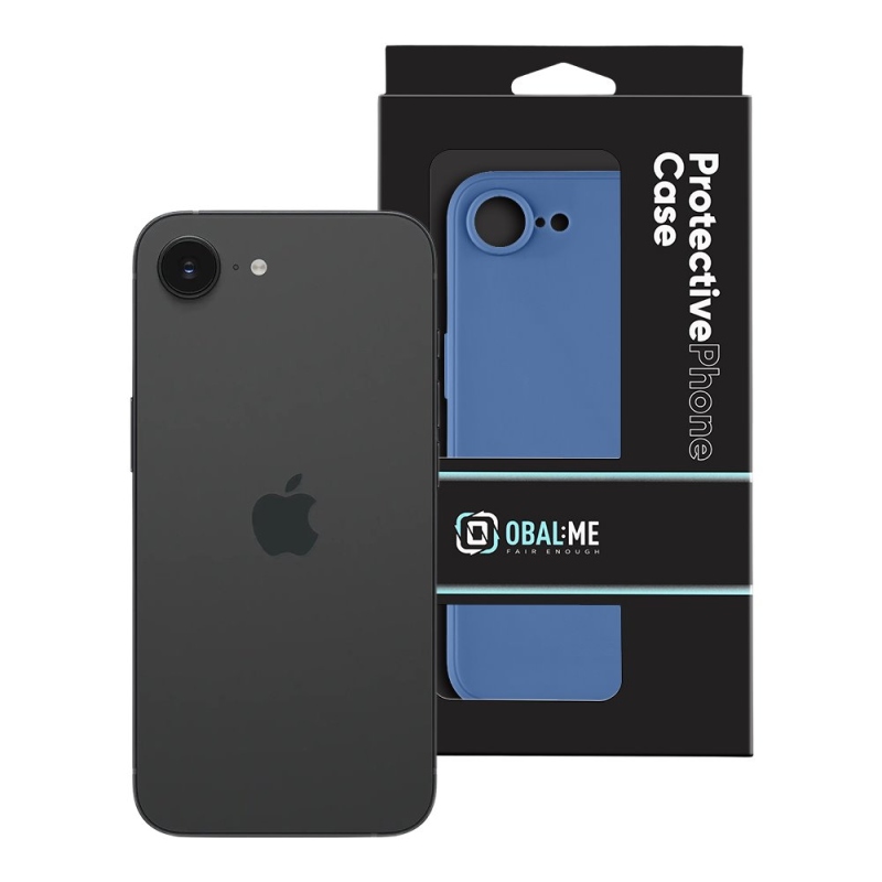 OBAL:ME Matte TPU Kryt pre Apple iPhone 16e Dark Blue