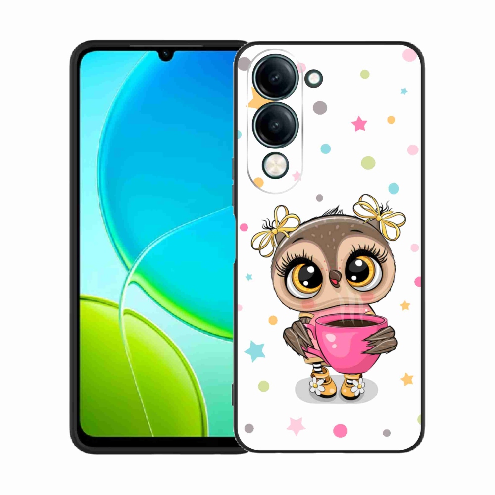 Gélový kryt mmCase na Vivo Y29s 5G - kreslená sovička