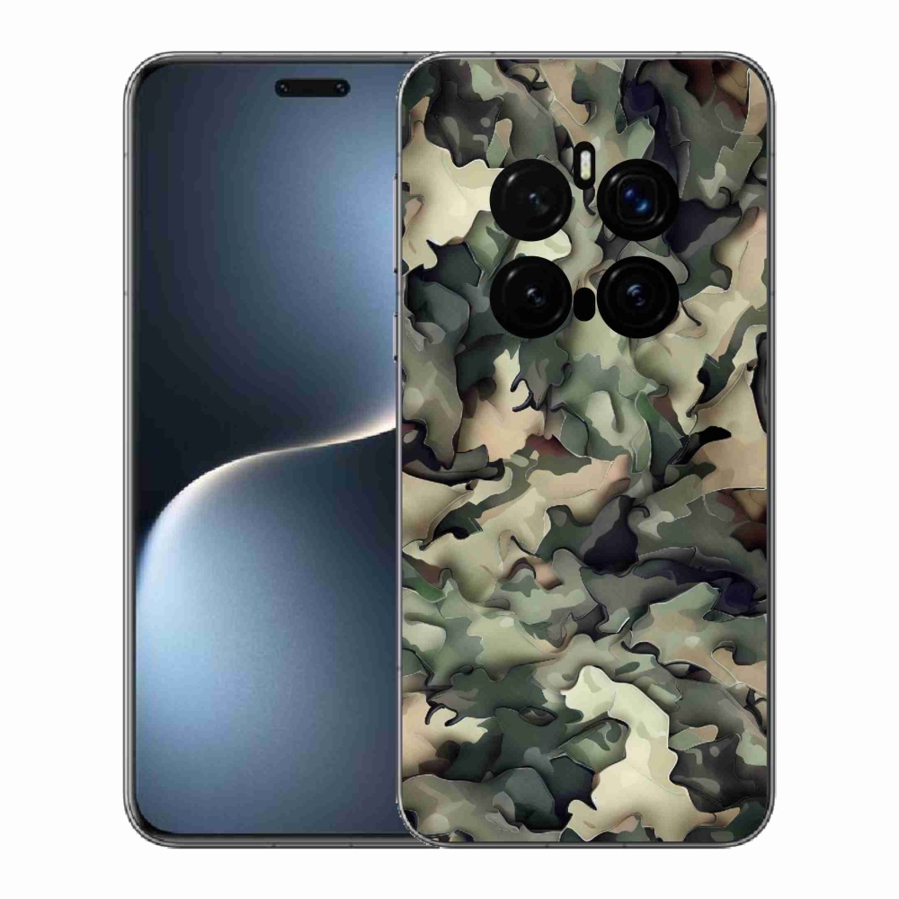 Gélový kryt mmCase na Honor Magic 7 Pro 5G - maskáčový vzor 9