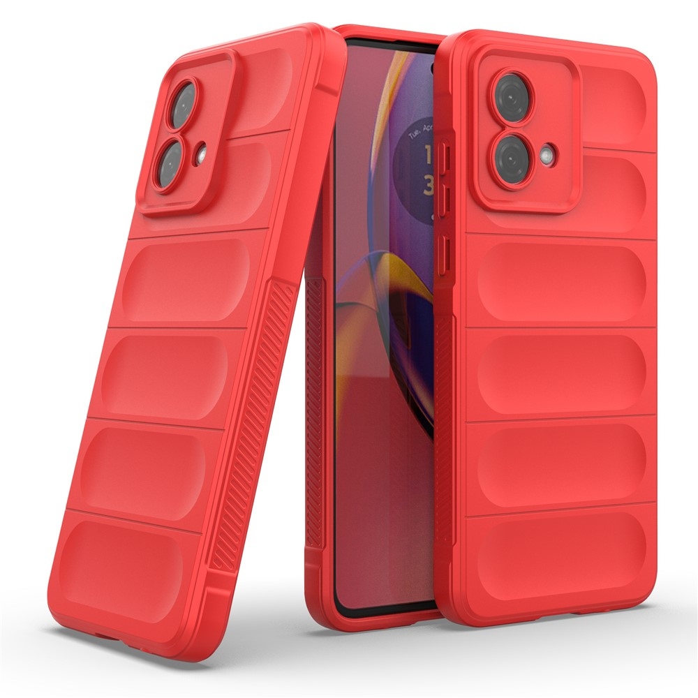 Rugg odolný gélový obal na Motorola Moto G84 5G - červený