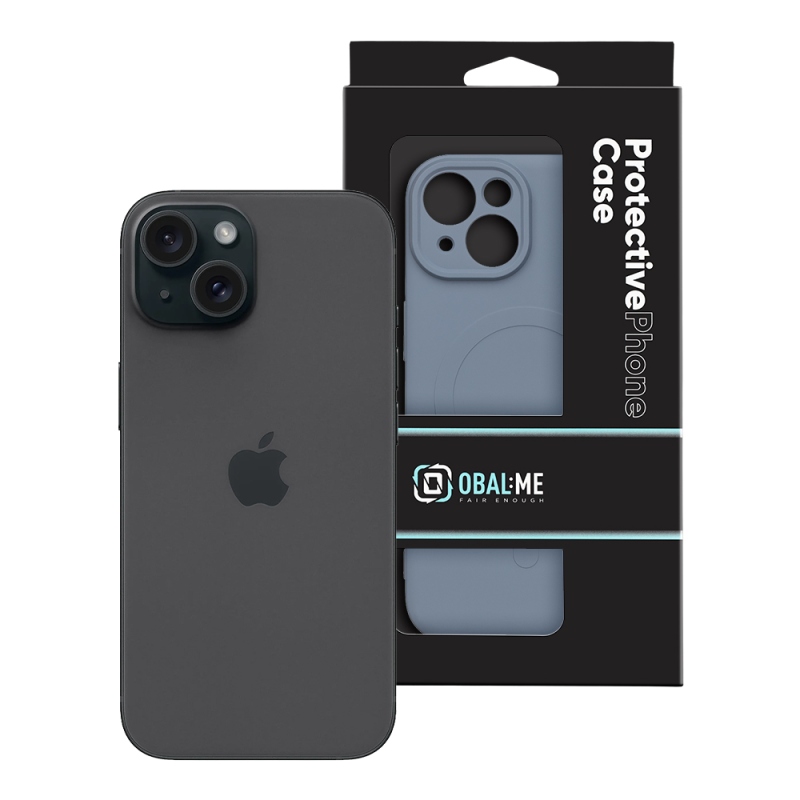 OBAL:ME MagNetix Sculpt Puzdro pre Apple iPhone 15 v farbe Slate Blue