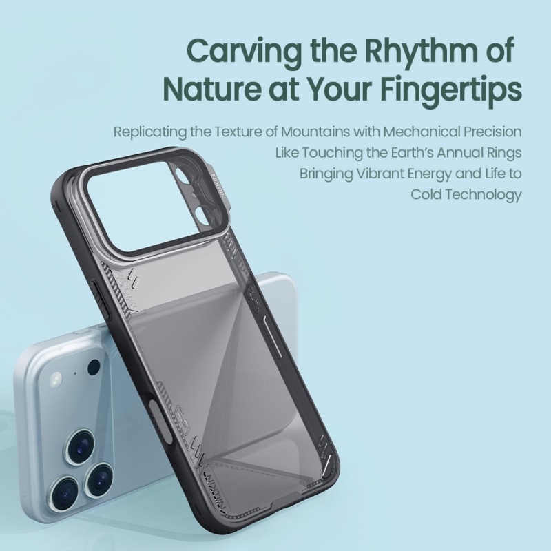 Nillkin Iceblade Prop Kryt pre Apple iPhone 17 Pro Max Dark Night Black