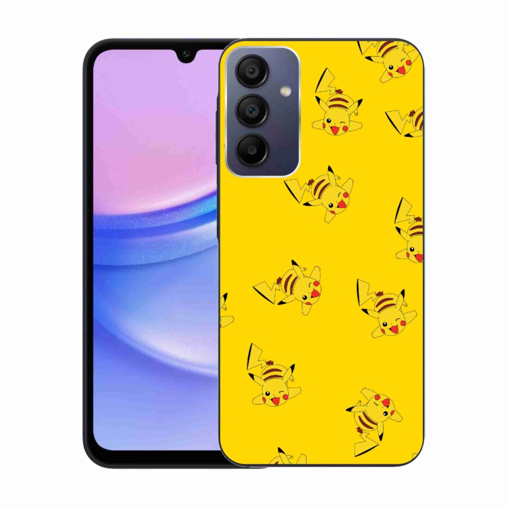 Gélový kryt mmCase na Samsung Galaxy A15 4G/5G - pikachu