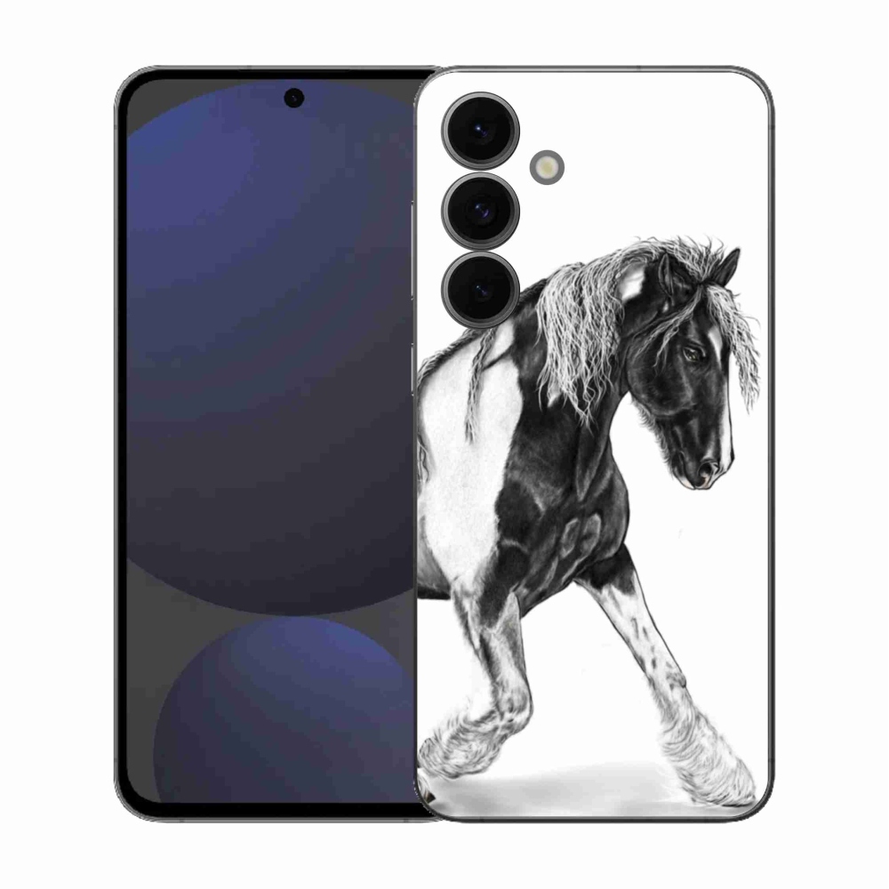 Gélový kryt mmCase na Samsung Galaxy S25 FE - kôň