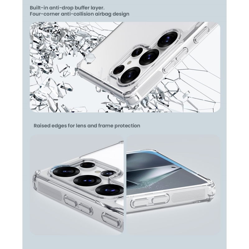 Nillkin Nature TPU PRO Magnetic Kryt pre Samsung Galaxy S25 Ultra Transparent