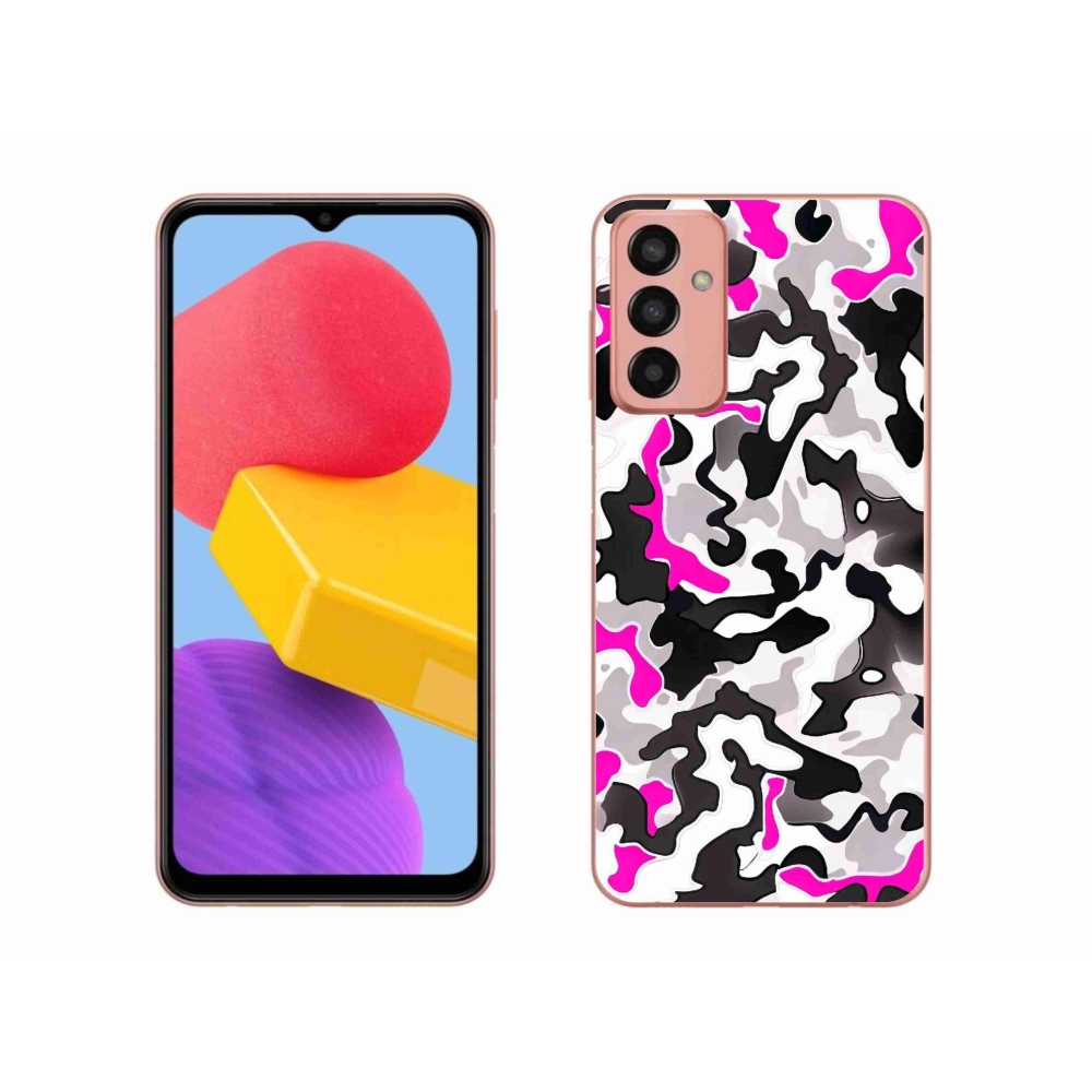 Gélový kryt mmCase na Samsung Galaxy M13 - maskáčový vzor 5