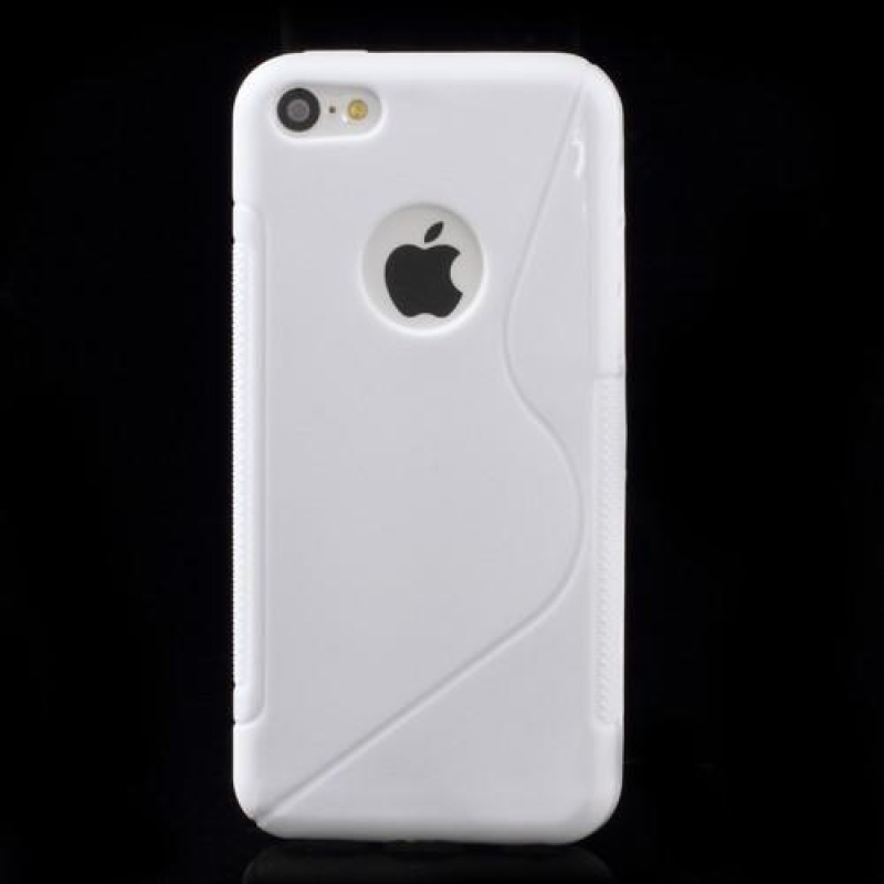 S-line gélový obal na iPhone 5C - biely