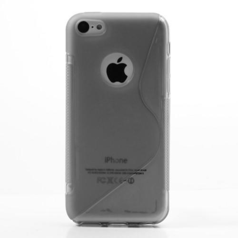S-line gélový obal na iPhone 5C - sivý