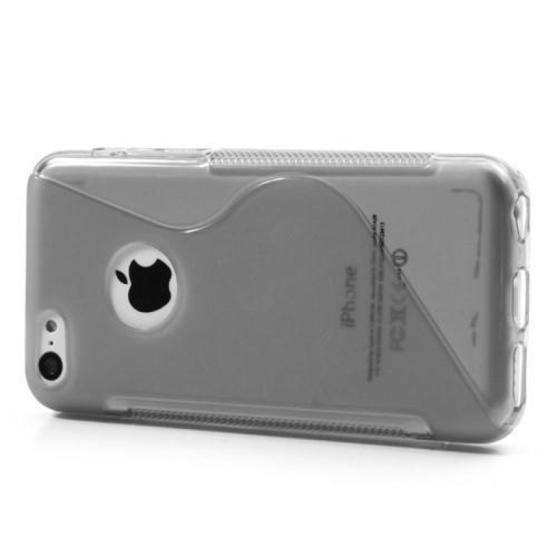 S-line gélový obal na iPhone 5C - sivý