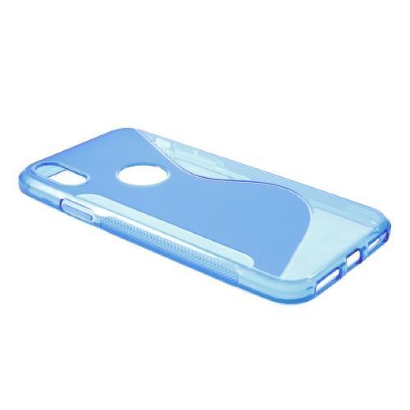S-line gélový obal na iPhone X - modrý