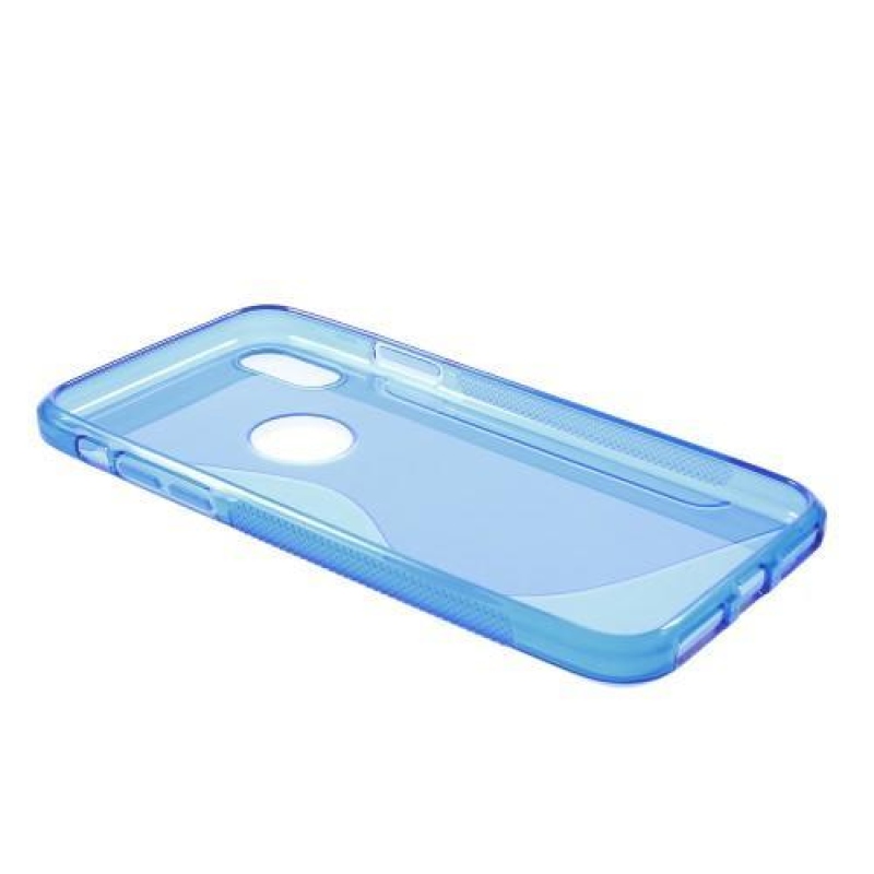 S-line gélový obal na iPhone X - modrý