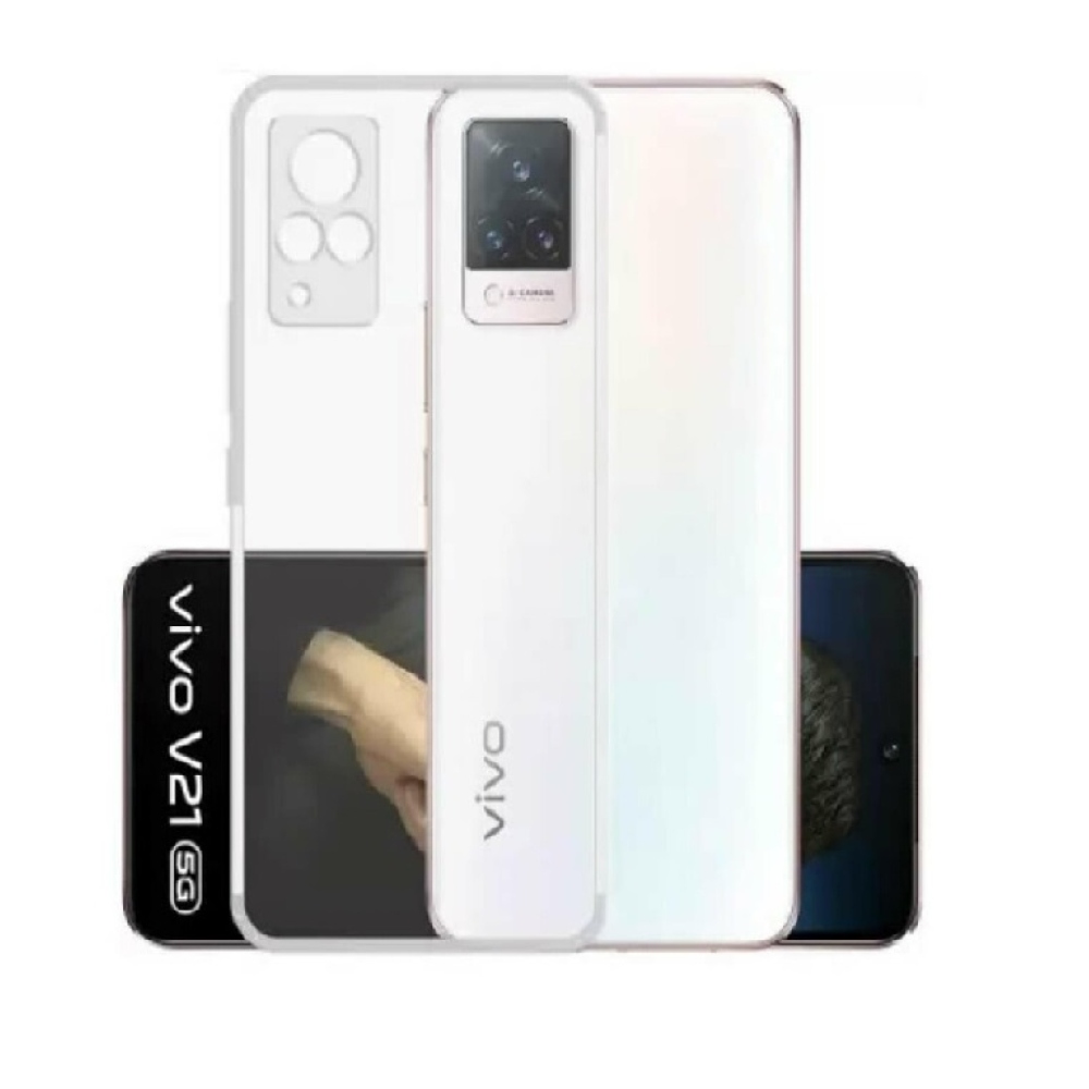 Priehľadný gélový obal na Vivo V21 4G/5G - priehľadný