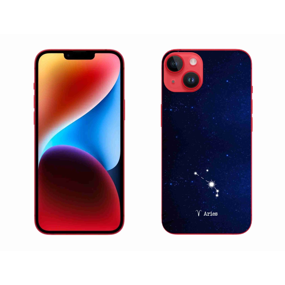 Gélový kryt mmCase na iPhone 14 Plus - súhvezdie Barana
