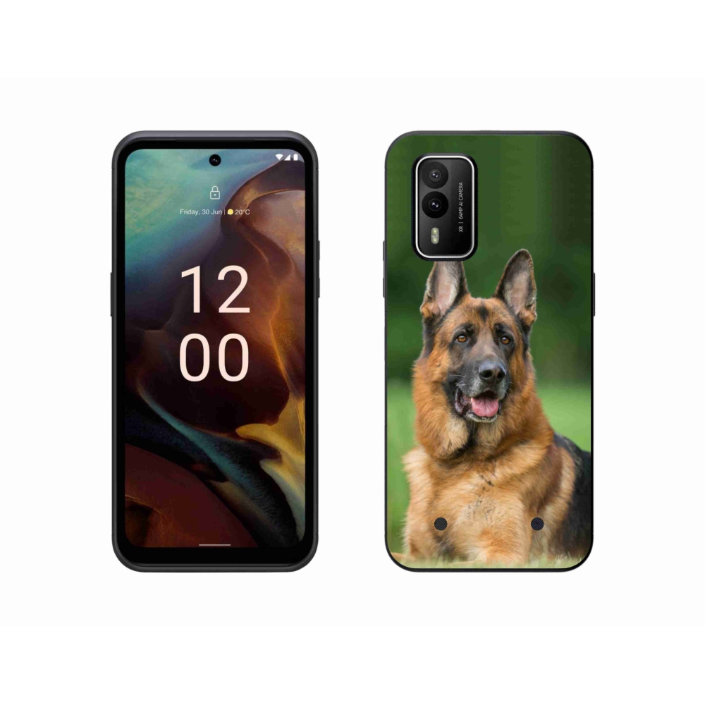 Gélový kryt mmCase na Nokia XR21 - nemecký ovčiak