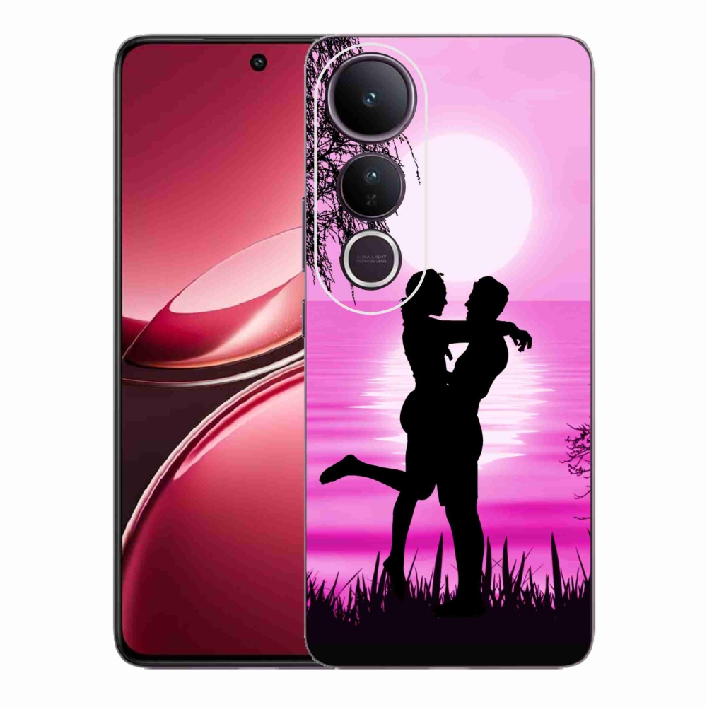 Gélový kryt mmCase na Vivo V50 Lite 4G/5G - západ slnka