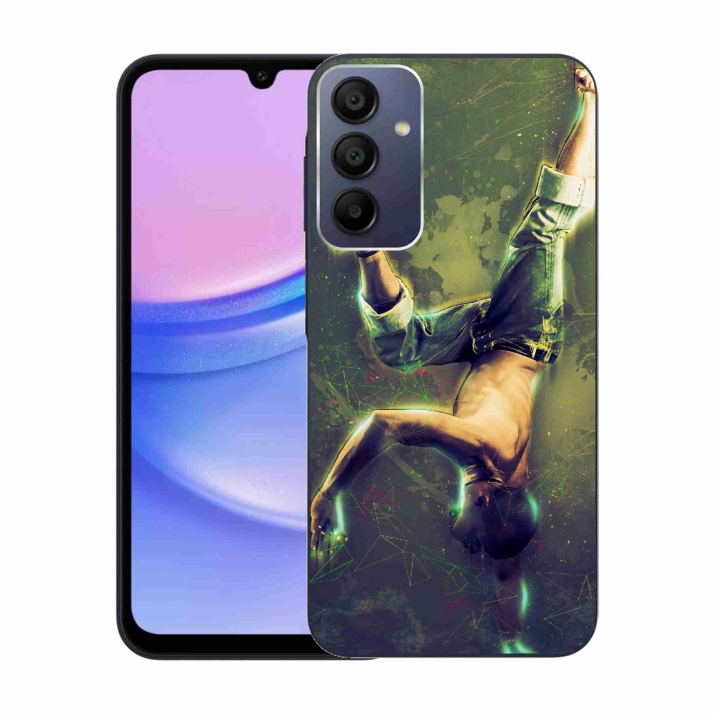 Gélový kryt mmCase na Samsung Galaxy A15 4G/5G - breakdance