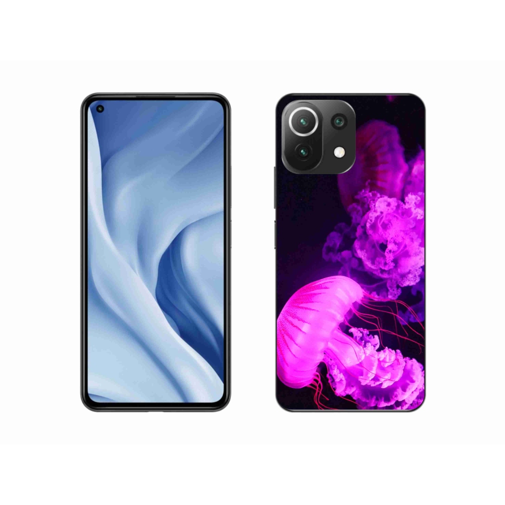 Gélový kryt mmCase na Xiaomi 11 Lite 5G NE - medúza 1