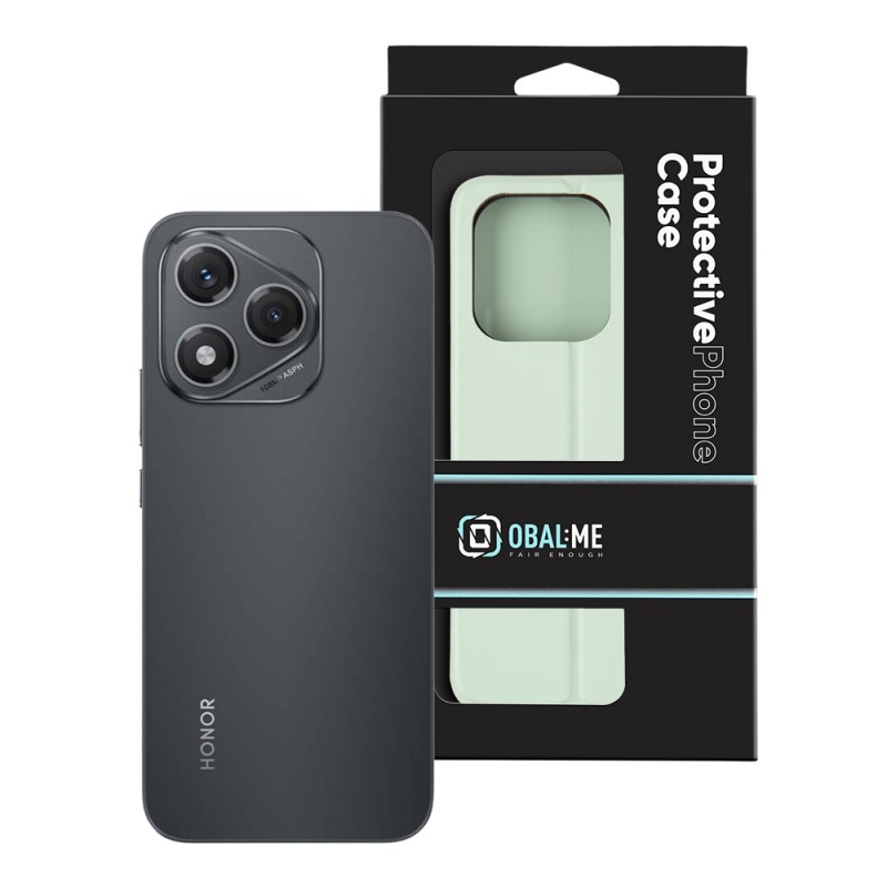 OBAL:ME SmoothTouch Puzdro pre Honor 400 Lite Mint Green