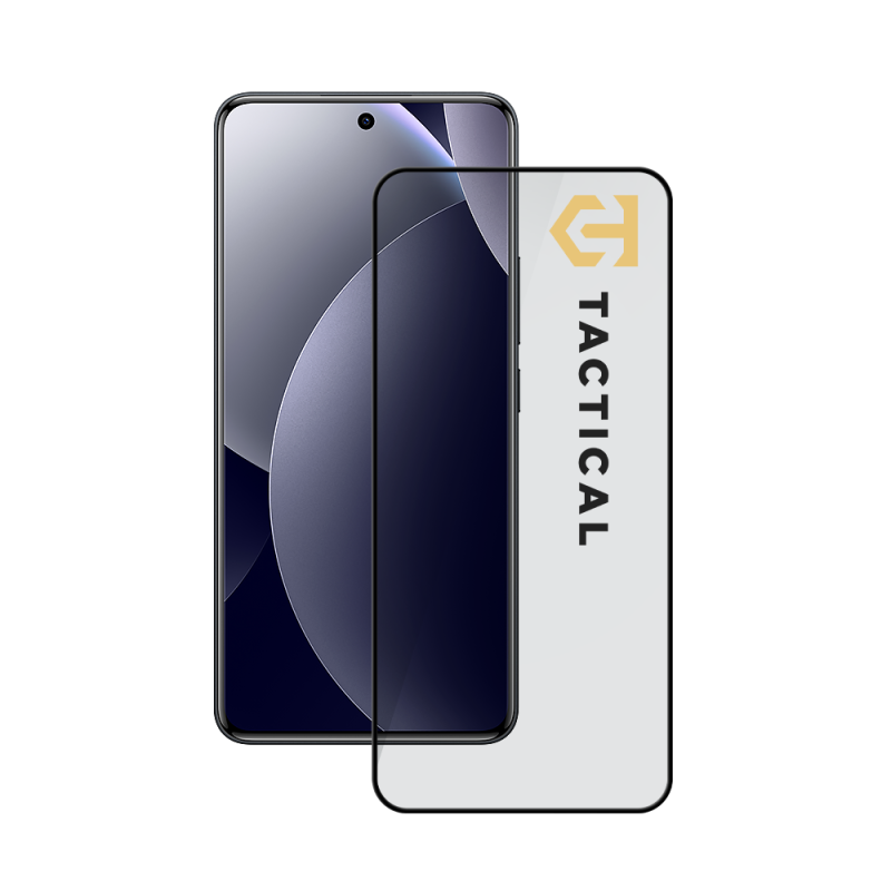 Taktický sklenený štít 5D sklo pre Xiaomi Redmi Note 15 Pro 4G Black