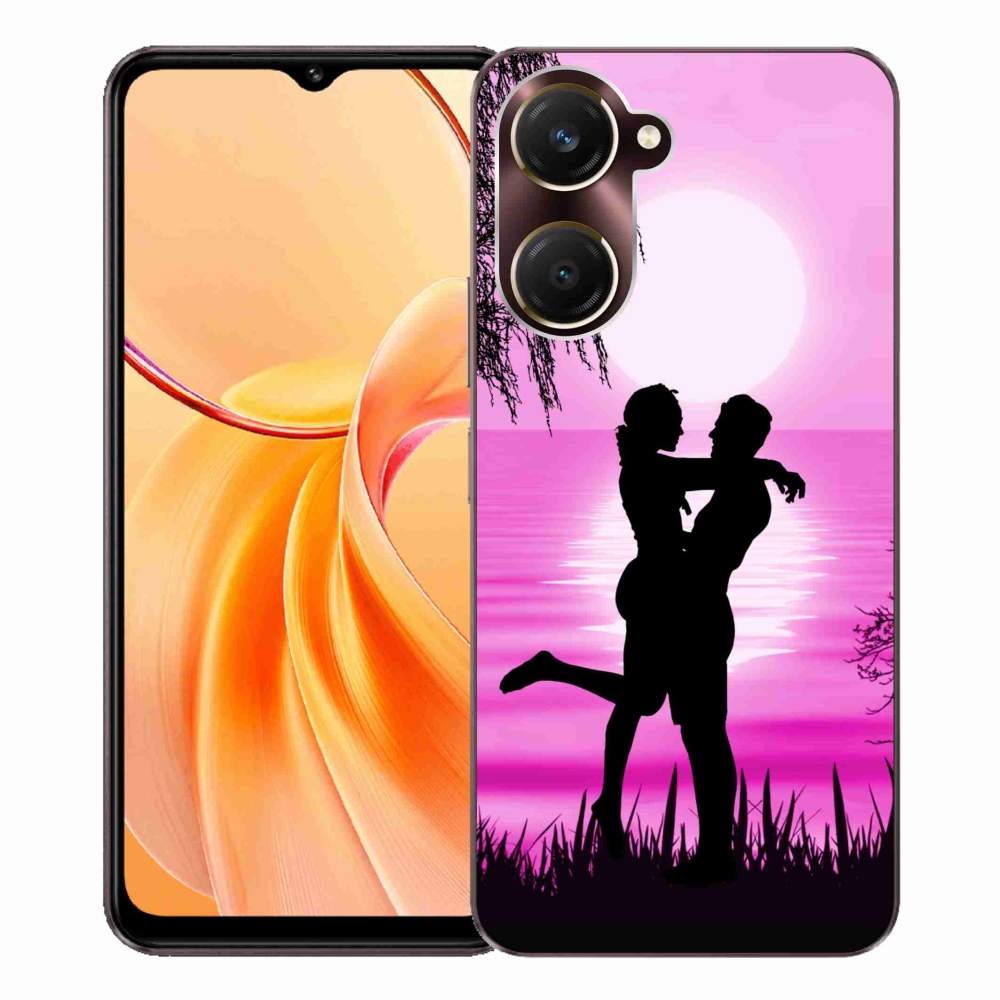 Gélový kryt mmCase na Vivo Y28s 5G - západ slnka