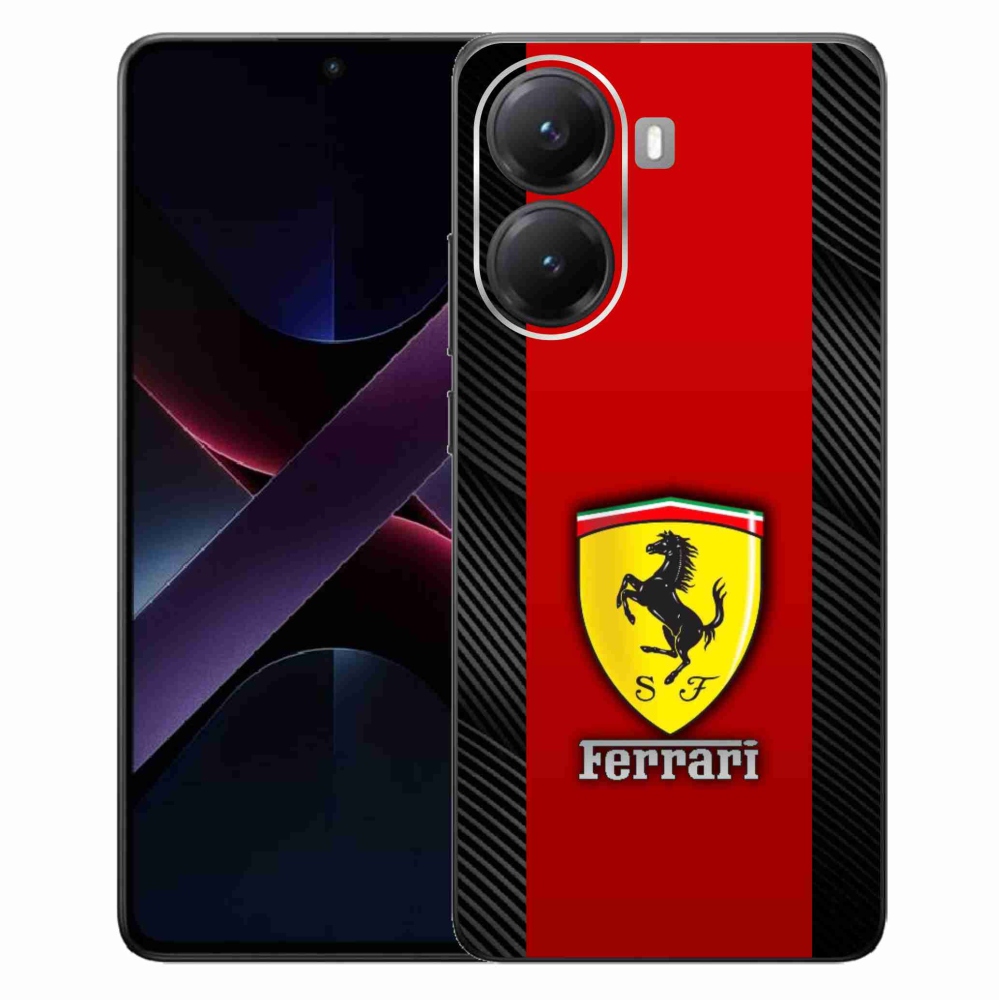 Gélový kryt mmCase na Xiaomi Poco X7 Pro 5G - ferrari