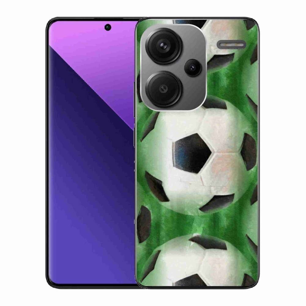 Gélový kryt mmCase na Xiaomi Redmi Note 13 Pro+ 5G - futbalová lopta