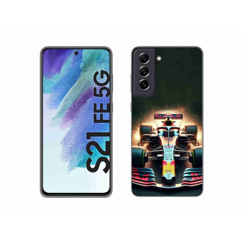 Gélový kryt mmCase na Samsung Galaxy S21 FE 5G - formula 3