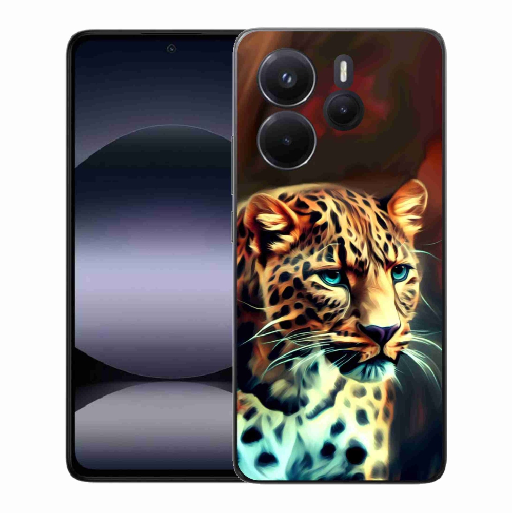 Gélový kryt mmCase na Xiaomi Redmi Note 14 - leopard