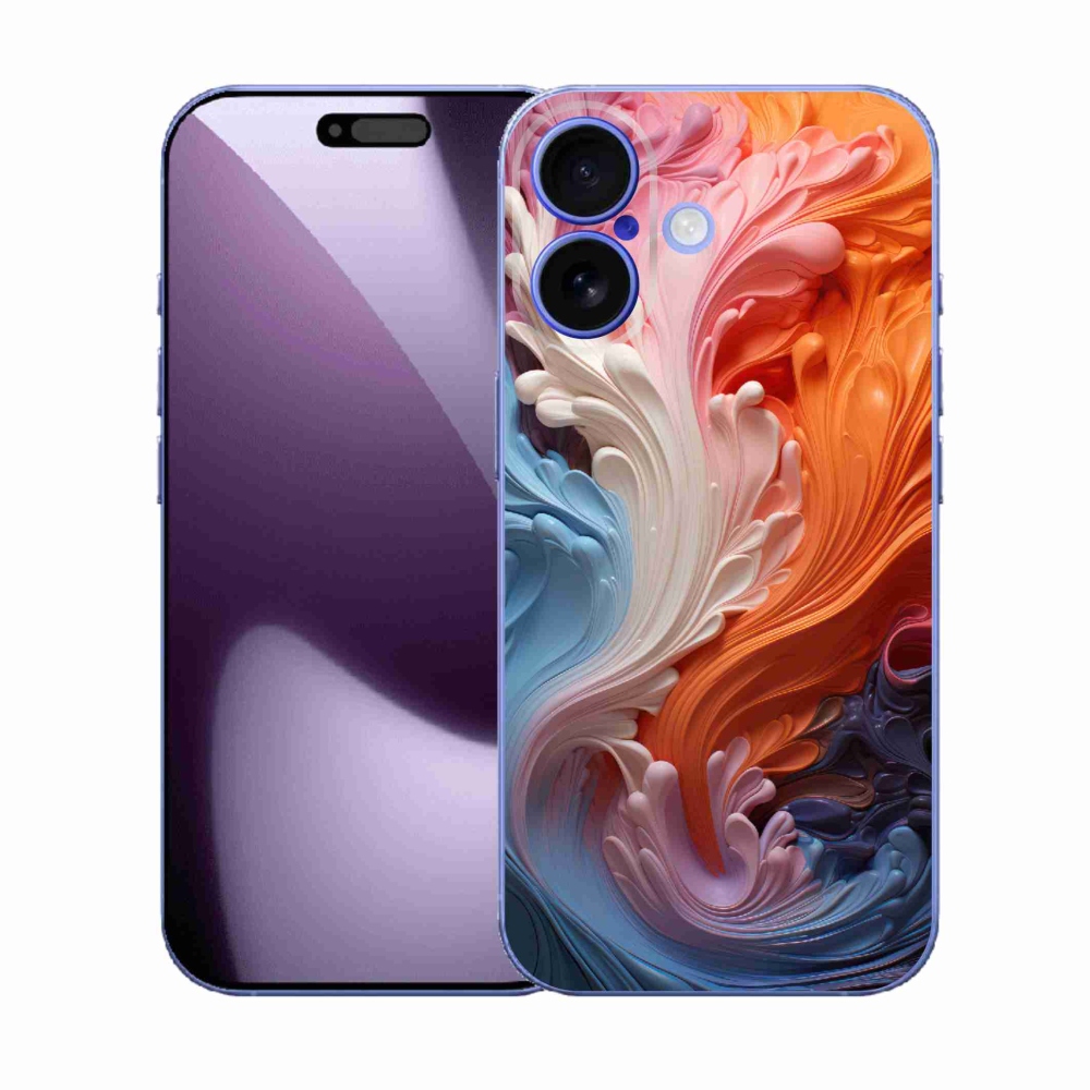 Gélový kryt mmCase na iPhone 17 - abstraktný motív 8