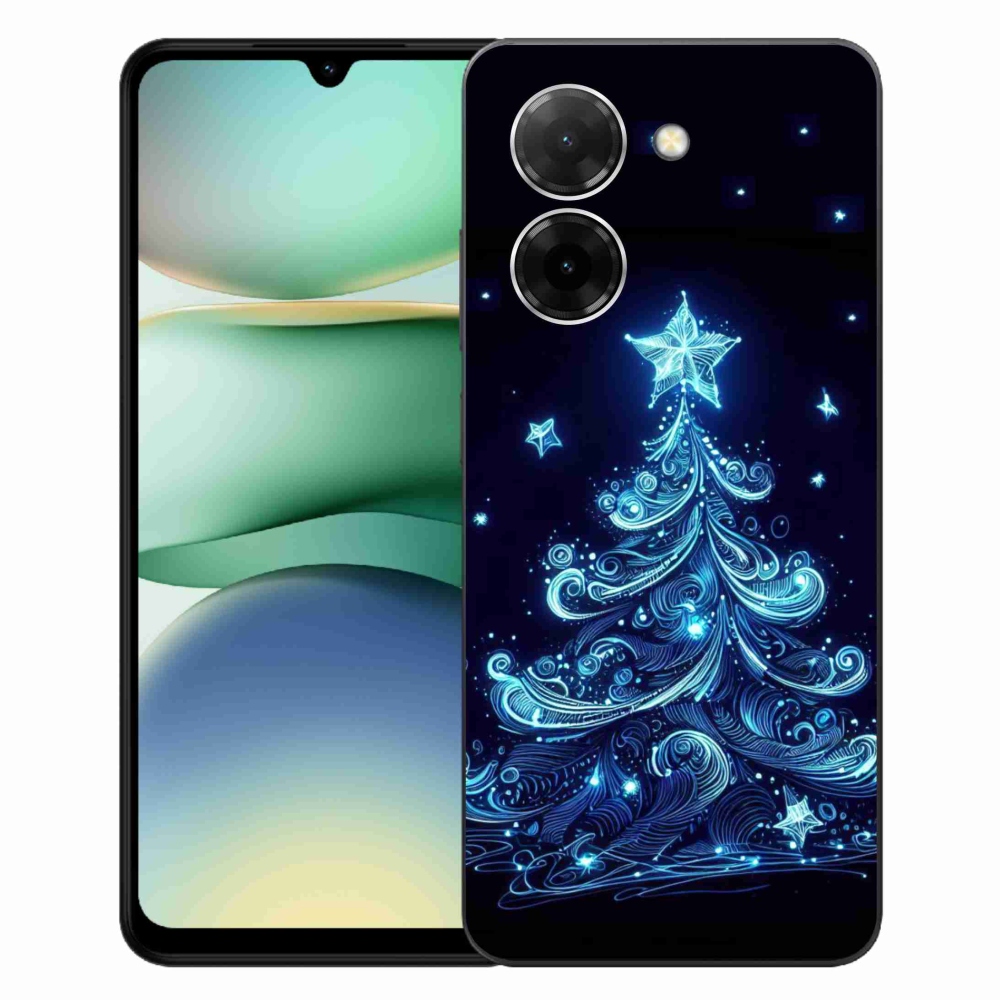 Gélový kryt mmCase na Xiaomi Redmi A5 (171.7x77.8x8.3mm) - neónový vianočný stromček 4