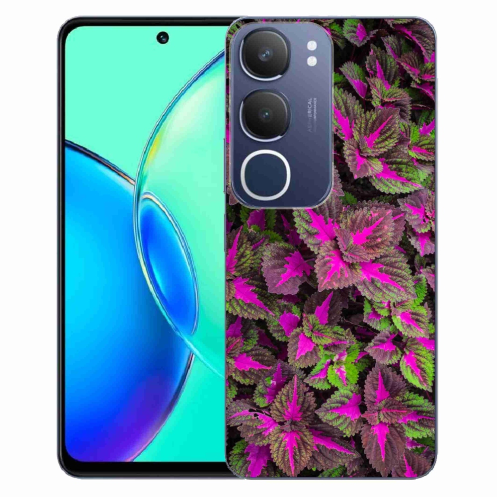 Gélový kryt mmCase na Vivo Y19s - kvety 10