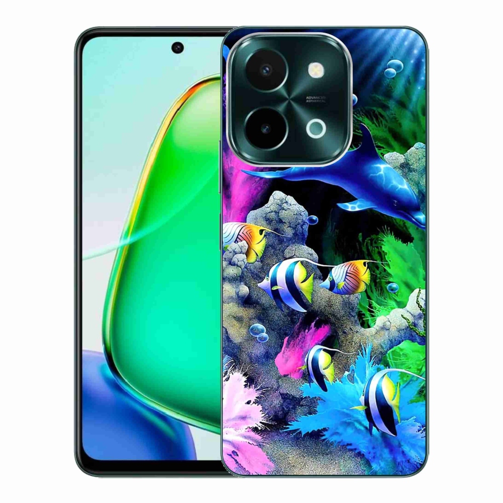 Gélový obal mmCase na Vivo Y28 - morský svet