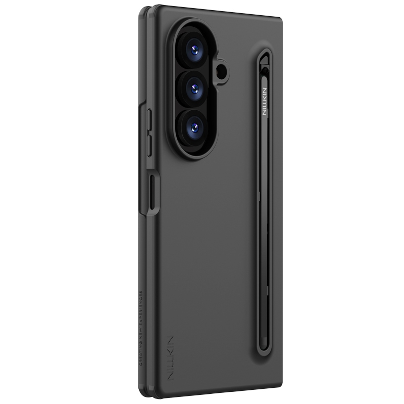 Nillkin Flex Pure Fold – puzdro s priehradkou na pero pre Samsung Galaxy Z Fold 8, farba Ultra Black