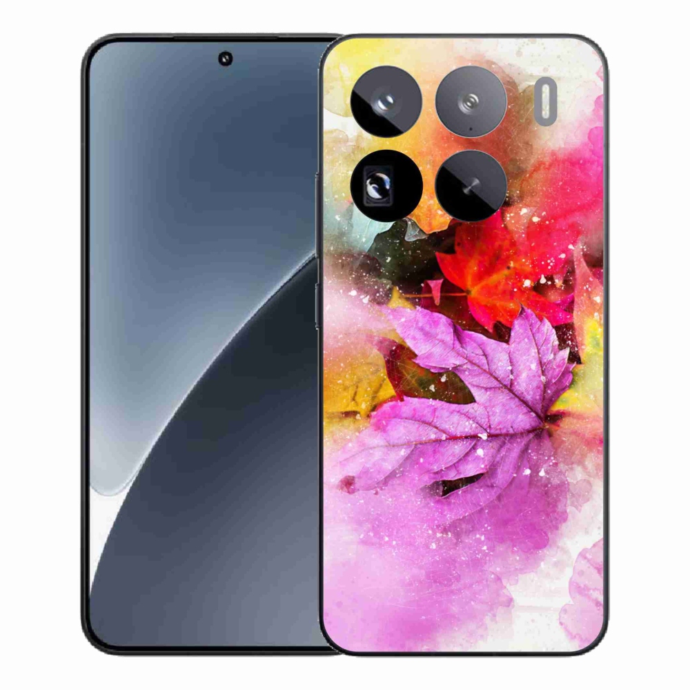 Gélový kryt mmCase na Xiaomi 15 Pro - farebné listy
