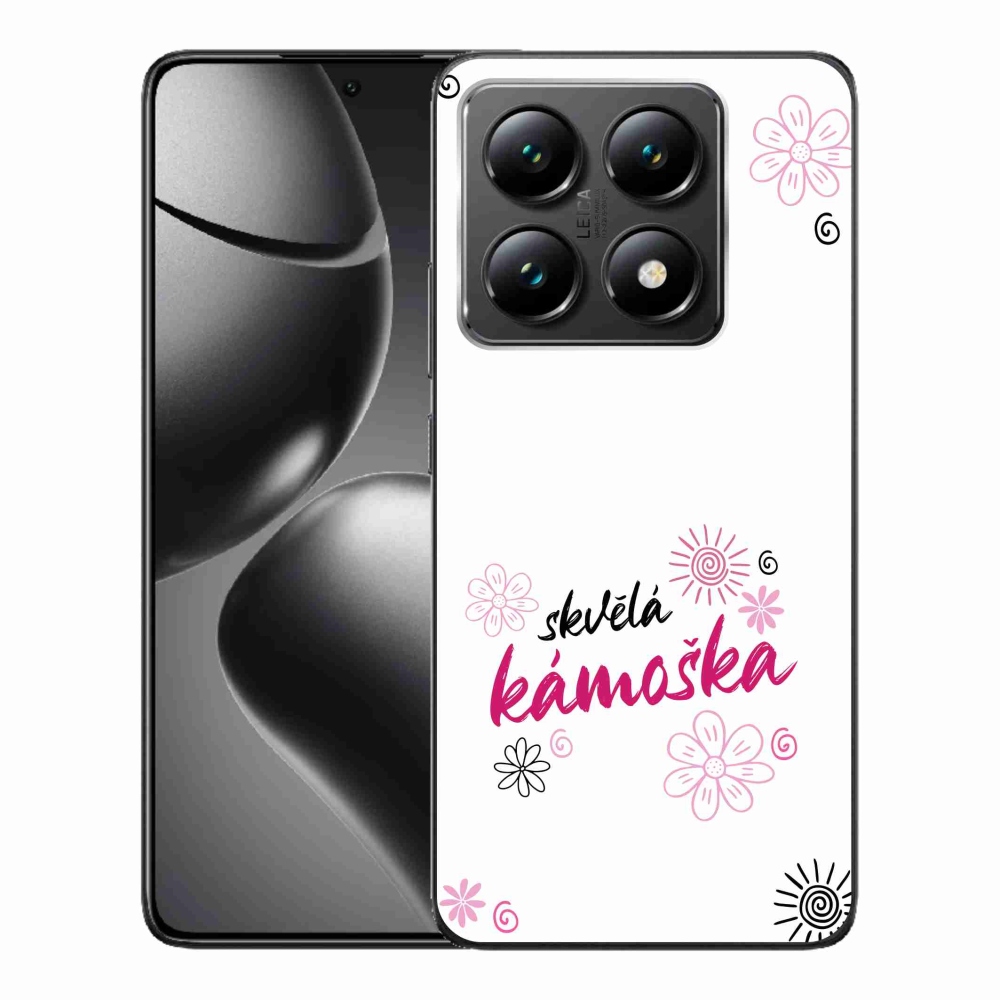 Gélový kryt mmCase na Xiaomi 14T - skvelá kamoška biele pozadie