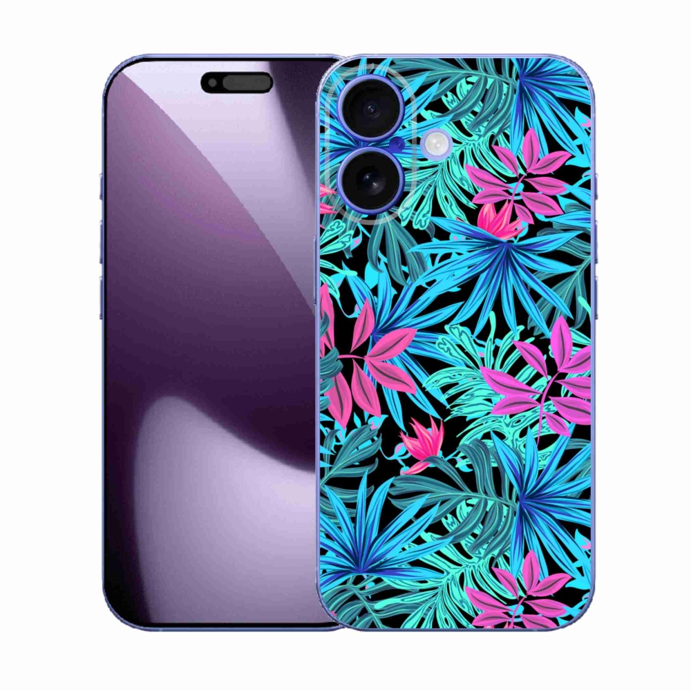 Gélový kryt mmCase na iPhone 17 - kvety 3