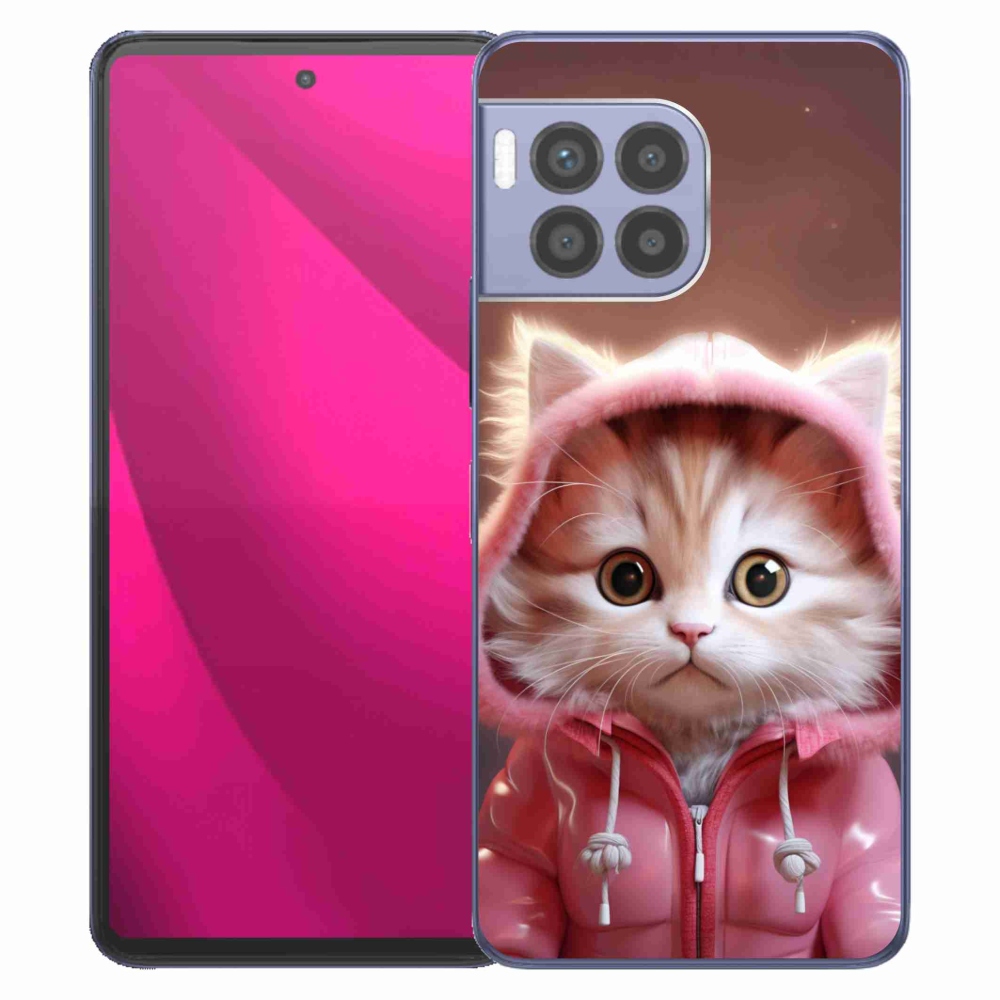 Gélový kryt mmCase na T-Mobile T Phone 2 Pro - roztomilé mačiatko 3