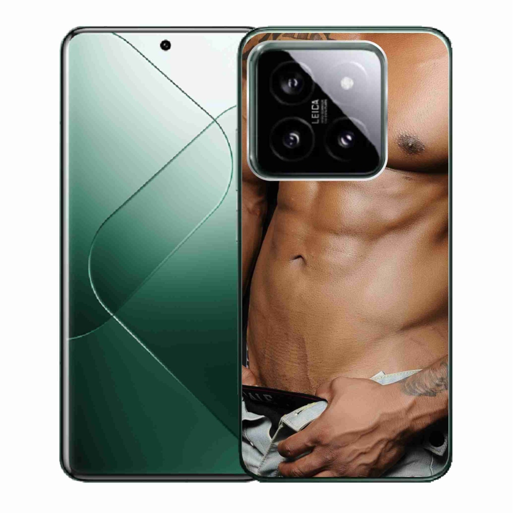 Gélový kryt mmCase na Xiaomi 14 - sexy muž