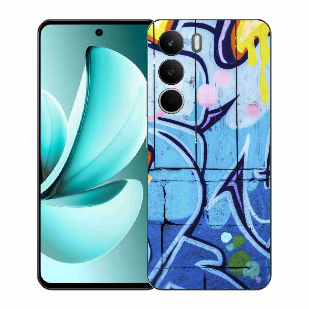 Gélový kryt mmCase na Realme C71 - graffiti