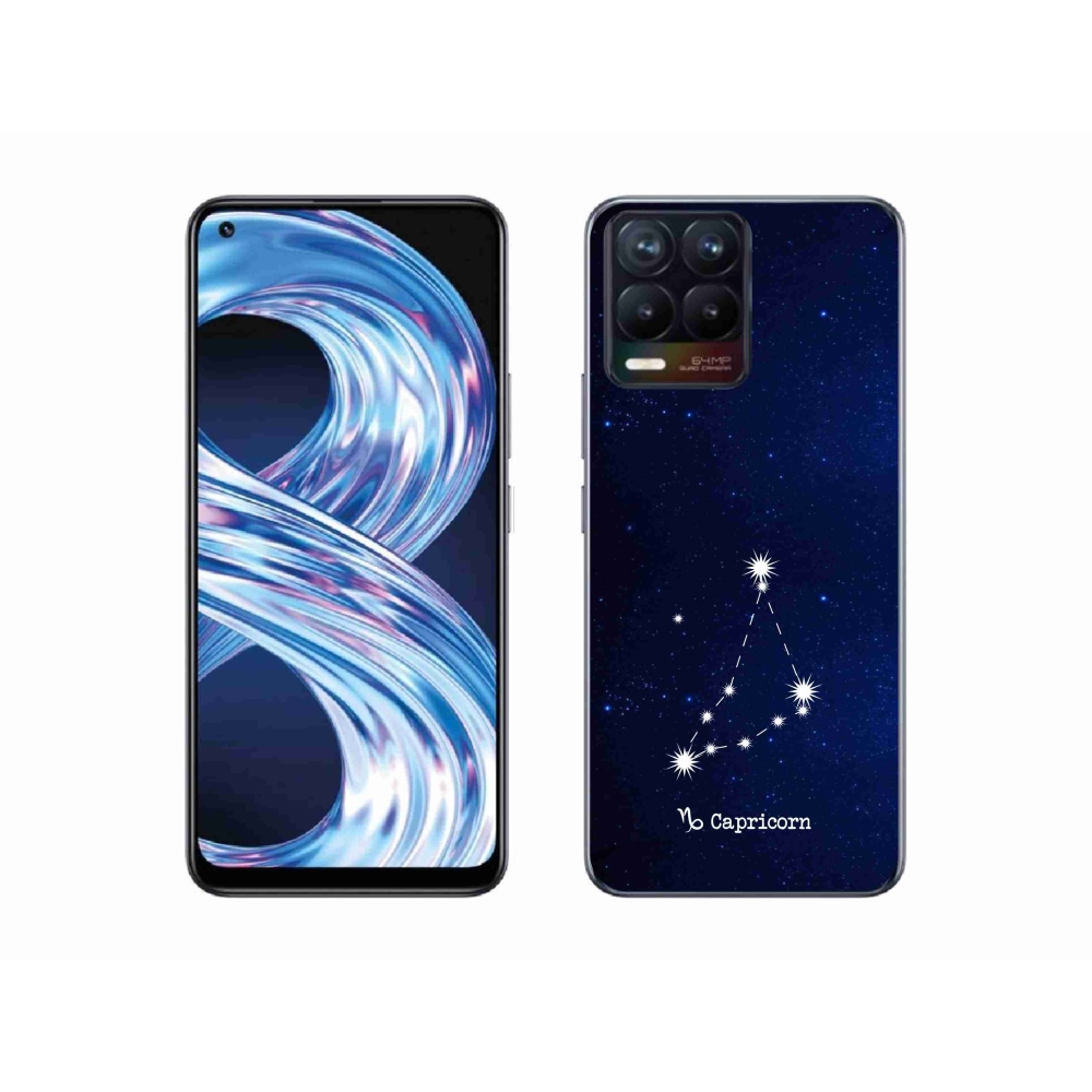 Gélový kryt mmCase na Realme 8 4G - súhvezdí Kozorožca