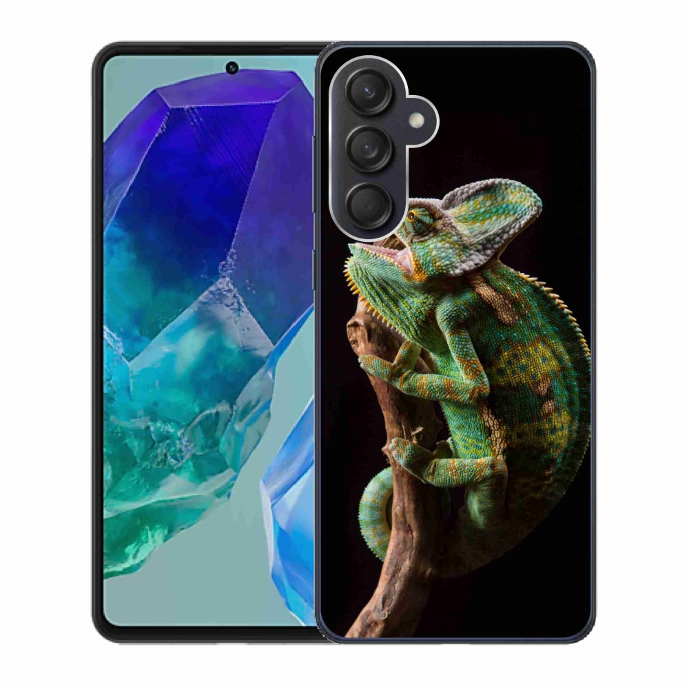 Gélový kryt mmCase na Samsung Galaxy M55 5G - chameleón