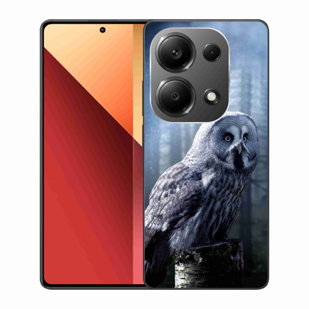 Gélový kryt mmCase na Xiaomi Redmi Note 13 Pro 4G/Poco M6 Pro - sova