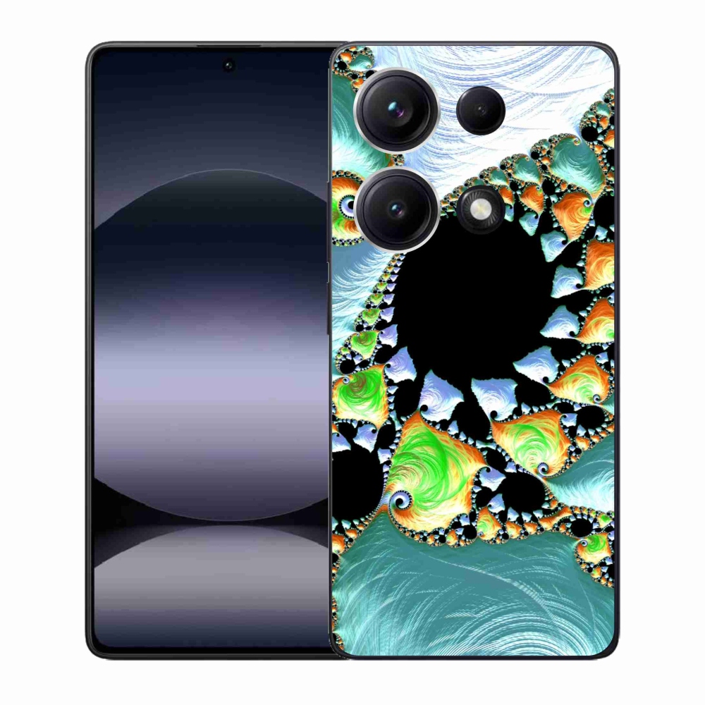 Gélový kryt mmCase na Xiaomi Redmi Note 14S - abstraktný motív 21
