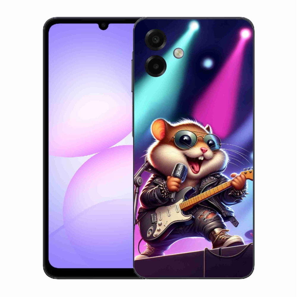 Gélový kryt mmCase na Samsung Galaxy A07 4G - škrečok rocker