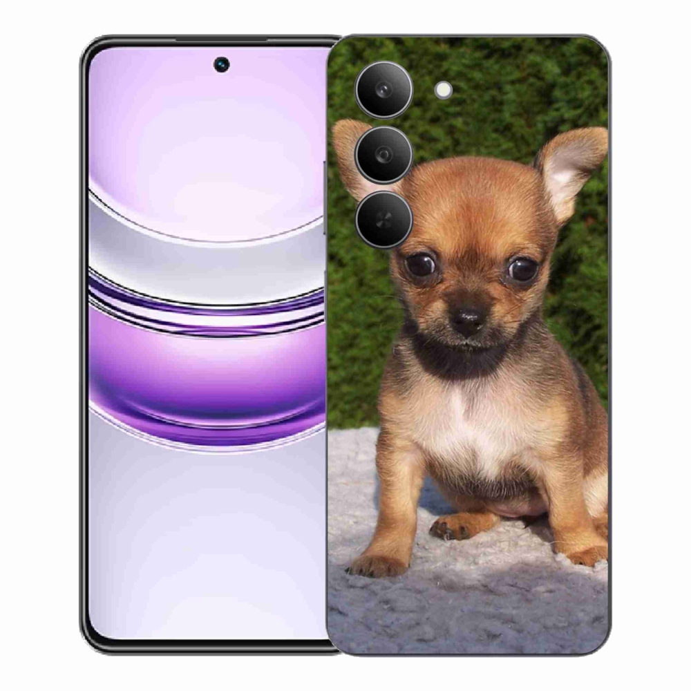 Gélový kryt mmCase na Realme 14x 5G - čivava 3